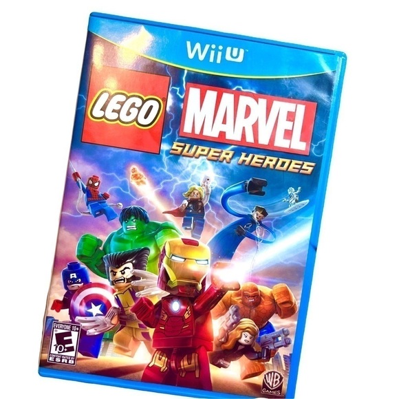 Lego Marvel Super Heroes Warner Bros Adventure Multiplayer Video Game Wii U - Picture 9 of 9